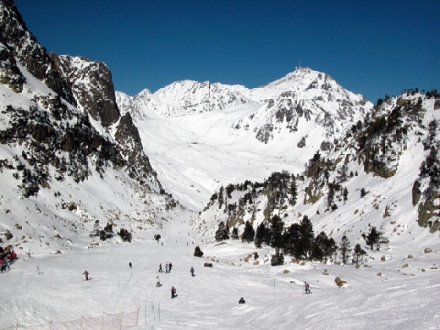 La Mongie, Ski Domain. Hautes Pyrenees 