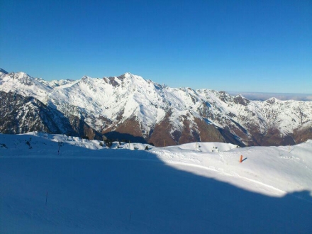 Luz Saint Sauveur, Ski Domain.  Hautes Pyrenees  